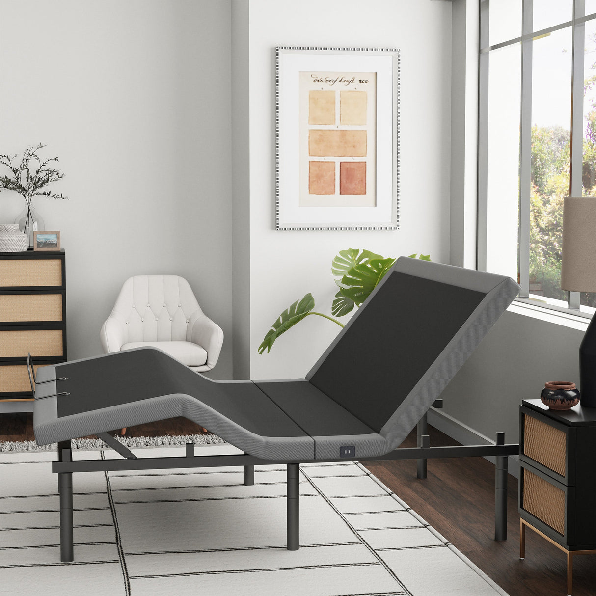 Rize Home CLARITY II Adjustable Bed w/ Massage