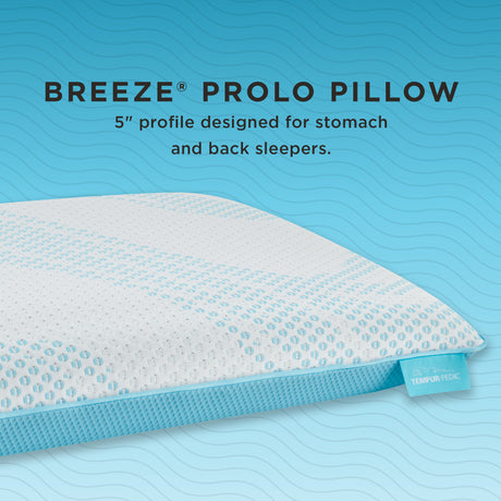 TEMPUR-Breeze ProLo® Pillow
