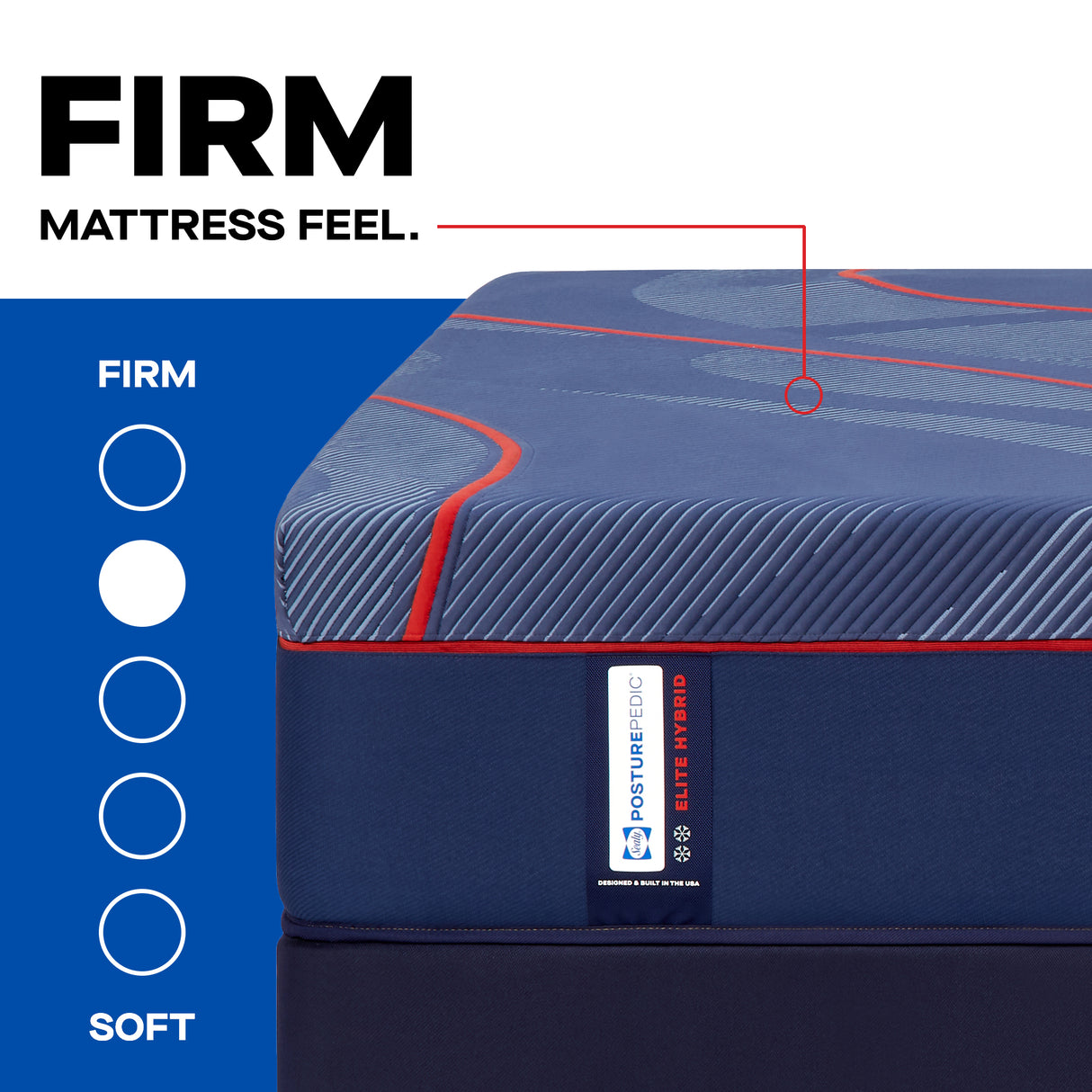 Sealy Posturepedic Elite High Point II Hybrid – Firm