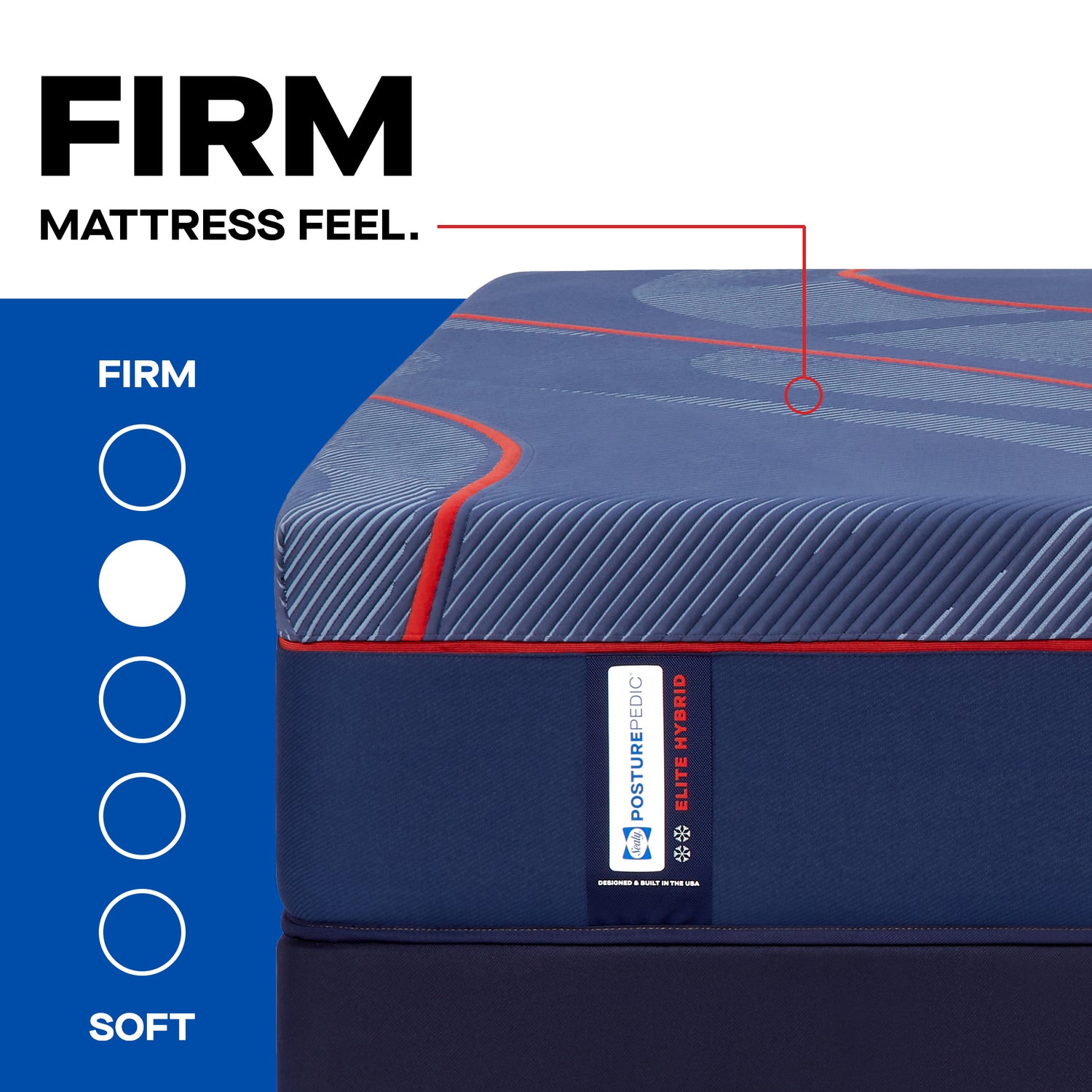 Sealy Posturepedic Elite High Point II Hybrid – Firm