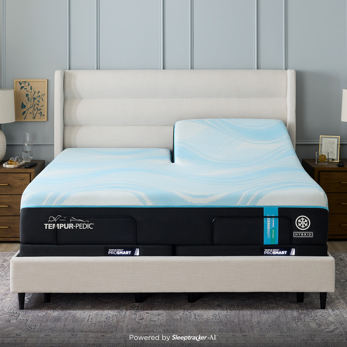 TEMPUR- LuxeBreeze® Split Head King