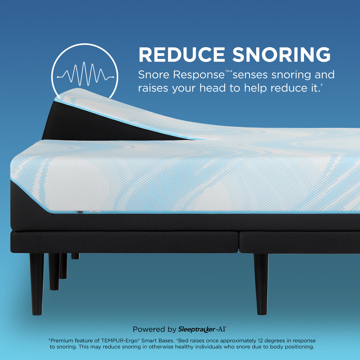 TEMPUR- LuxeBreeze® Split Head King