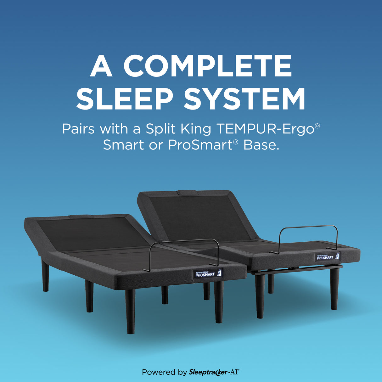 TEMPUR- LuxeBreeze® Split Head King