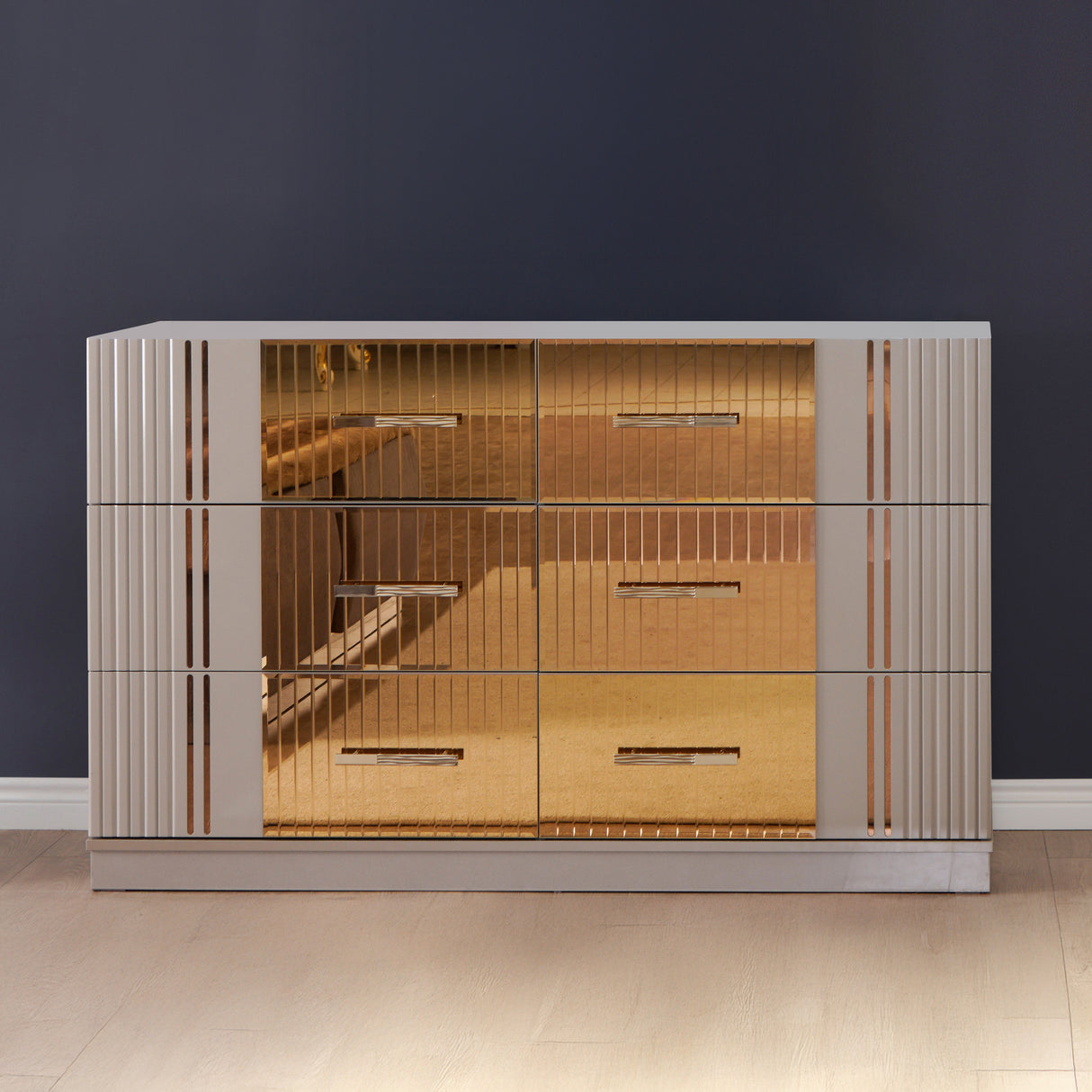 Lorenzo Dresser River Sand Gray