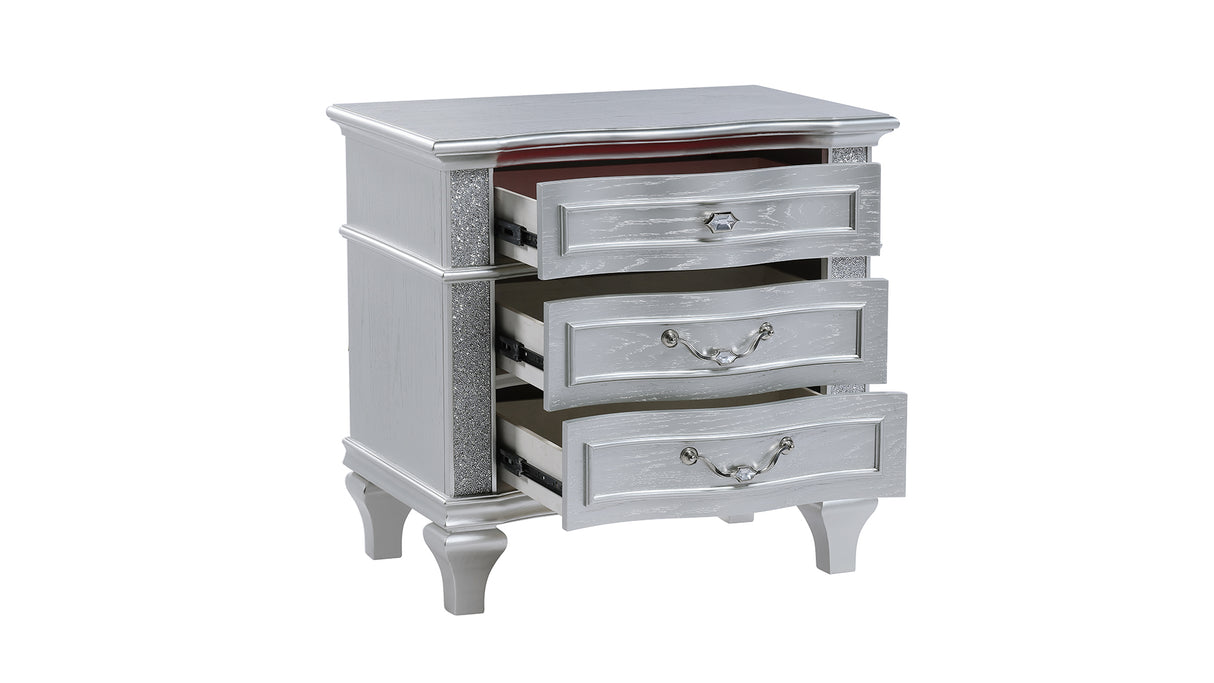 Mystic Nightstand Silver