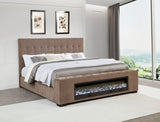 Senna Visualizer Bed Brown