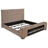 Senna Visualizer Bed Brown