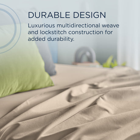 Tempur-Pedic Linen Luxe Egyptian Cotton Sheet Set