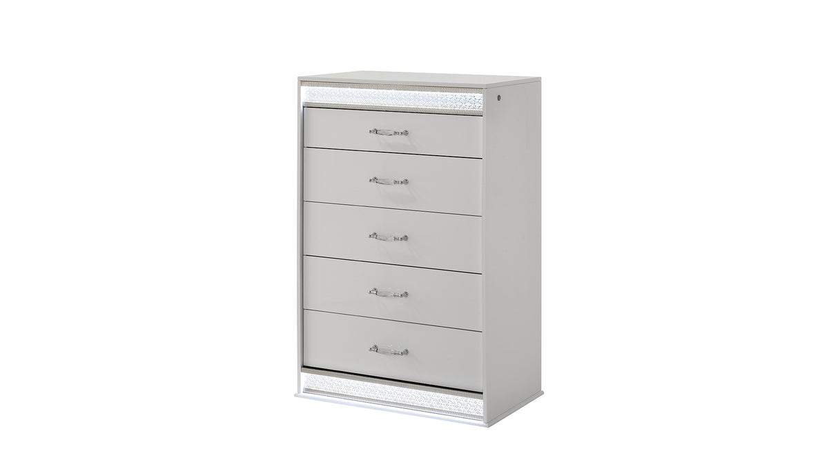 Glam Chest White