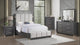 Clifton King 5 Pc Bedroom Set in Charcoal Gray