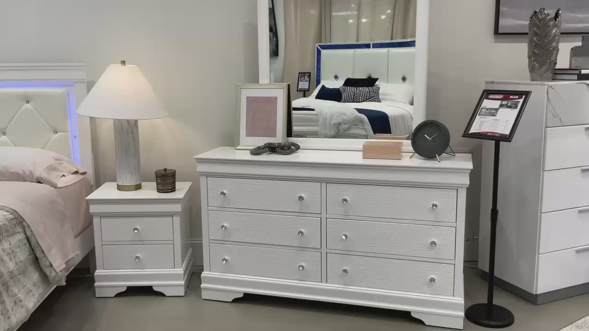 Boston King Bed Walnut
