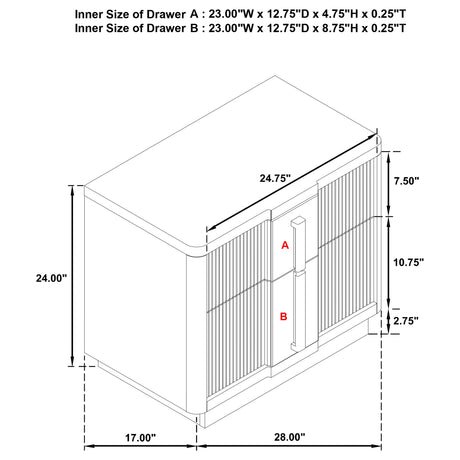 TERRACE NIGHTSTAND